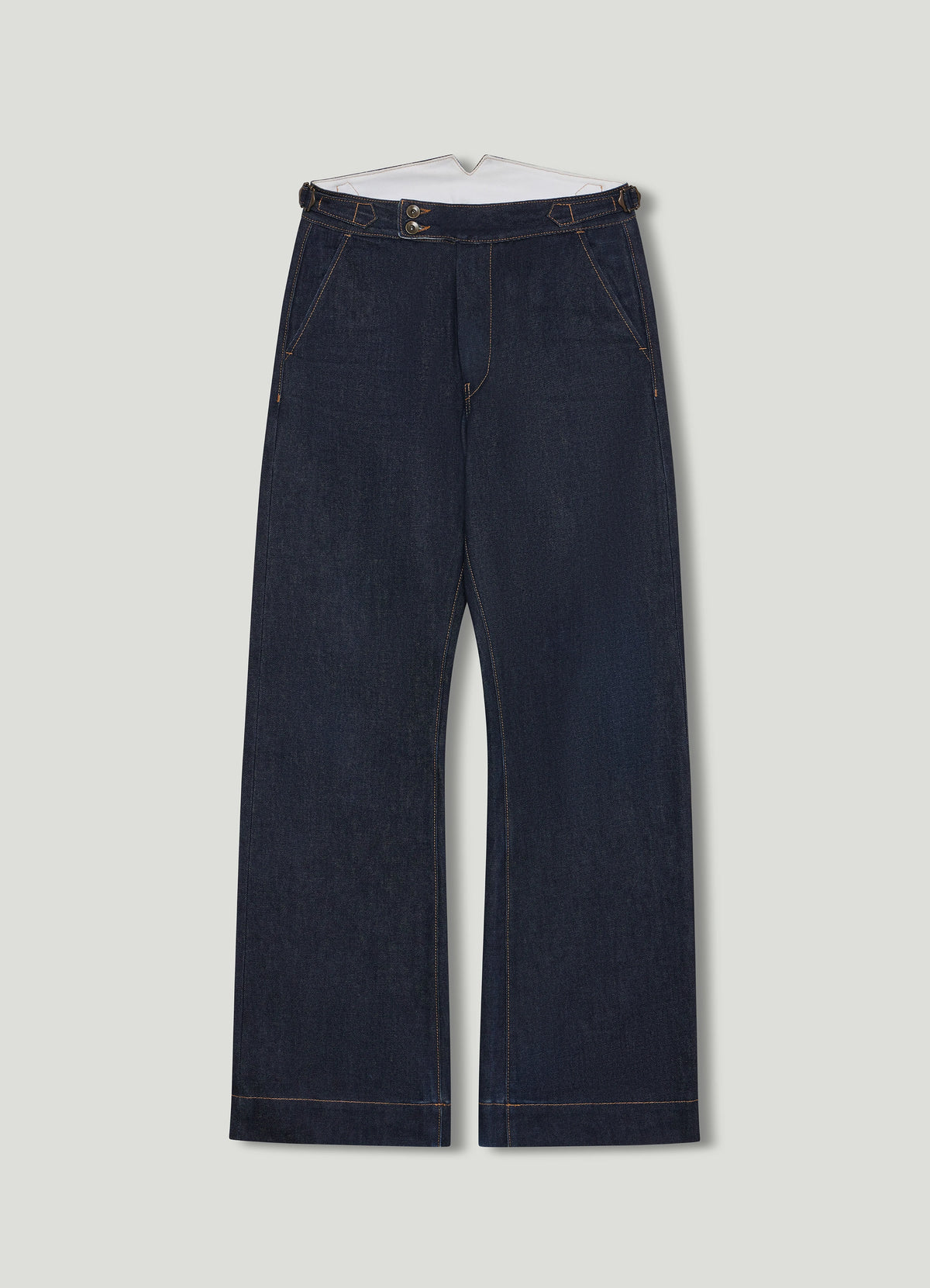 Slique Raw Denim Trousers
