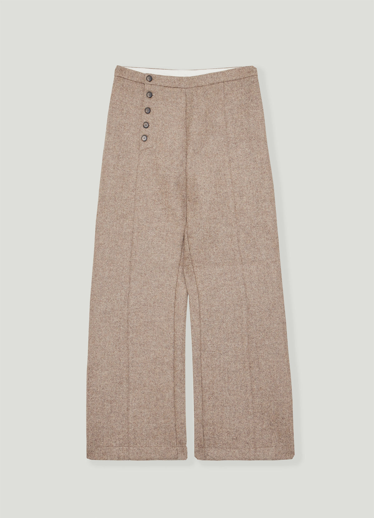 Spigato Wool Trousers